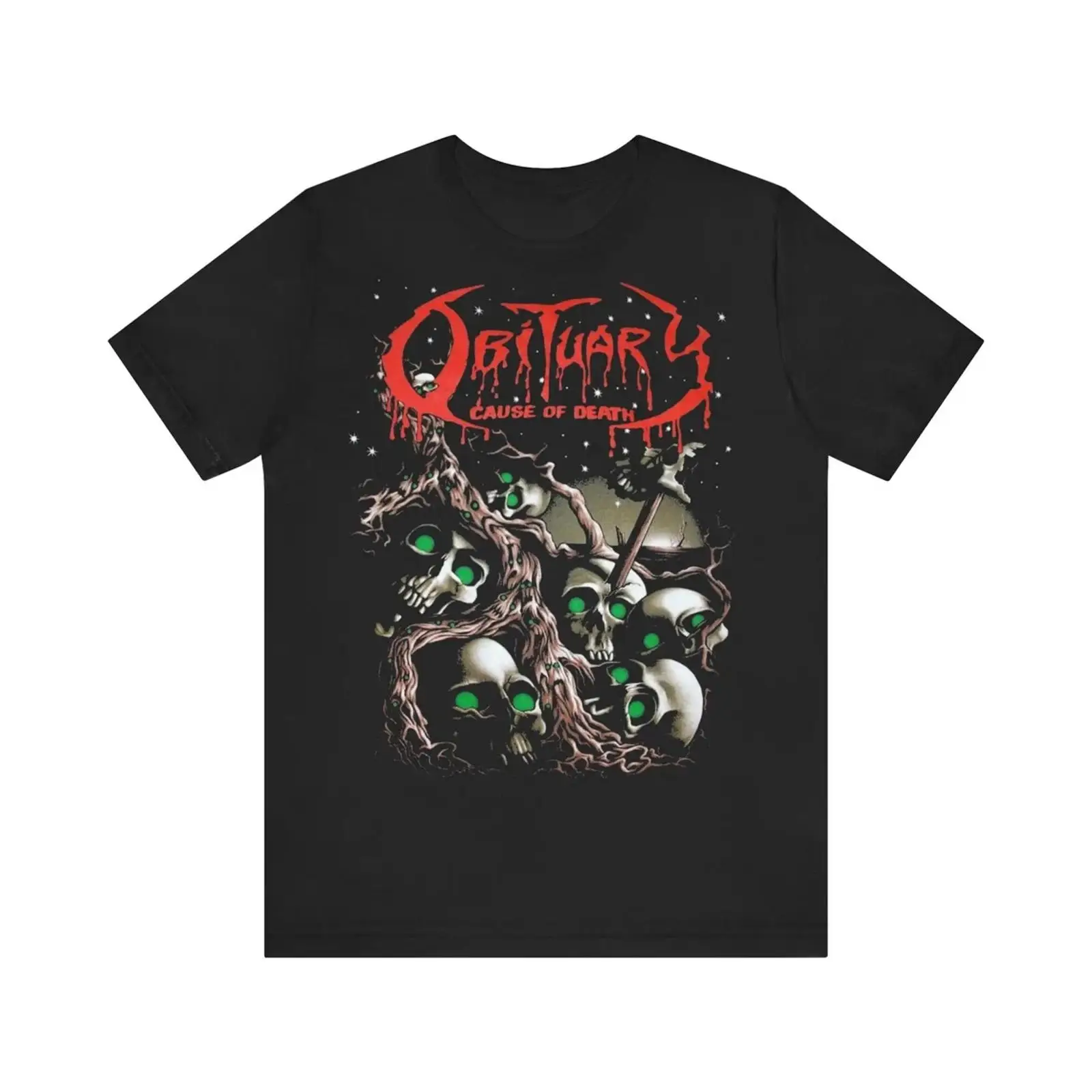 Vintage Fashion Obituaries - Obituary Metal Grubu Siyah Tişört, Hayranlar