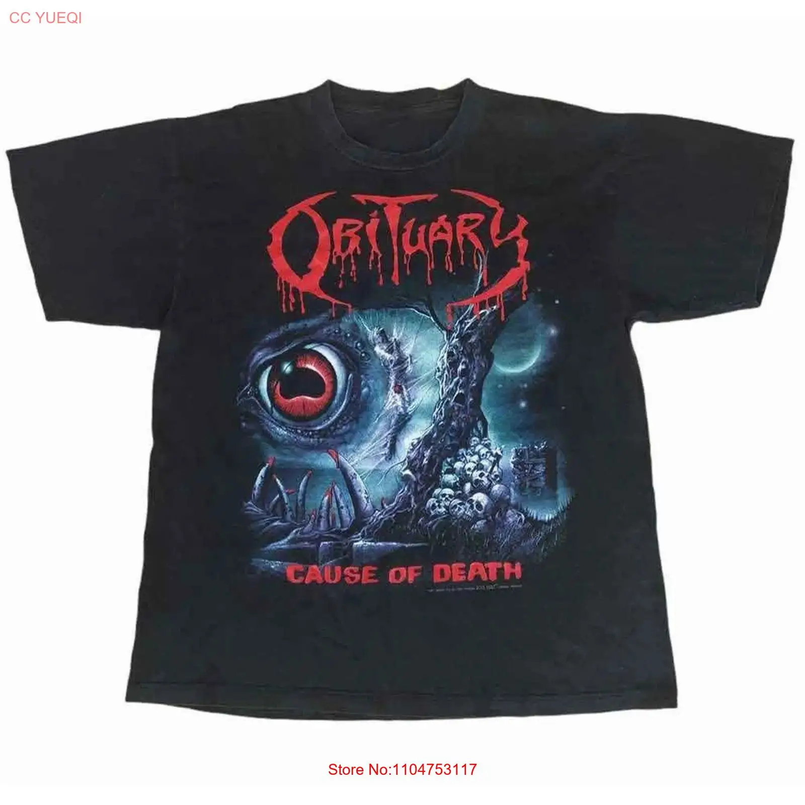 Vintage Fashion Obituaries - VINTAGE 90'lar OBITUARY AMERİKAN DEATH METAL