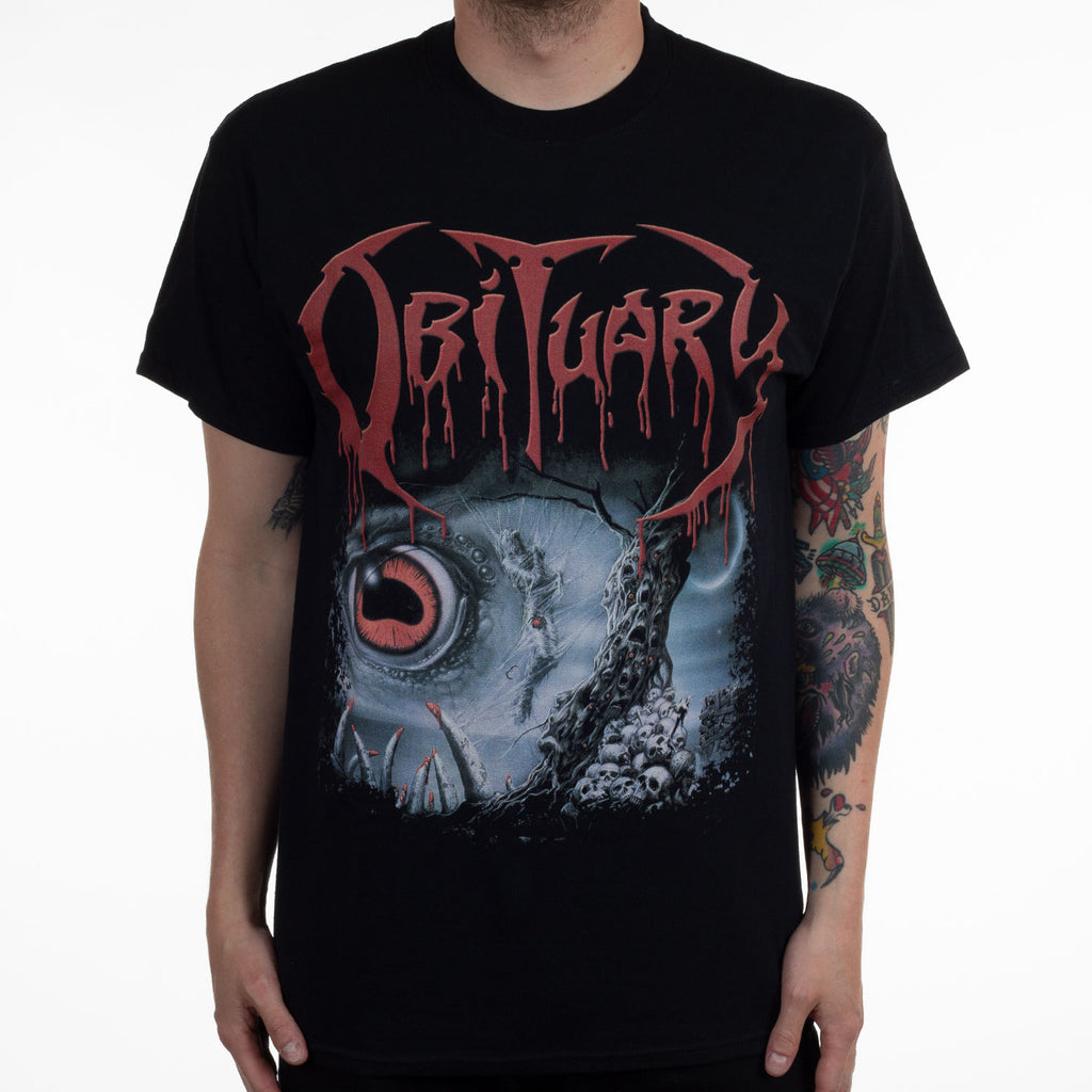 Vintage Fashion Obituaries - Obituary Band Grafik Pamuklu Tişört Unisex