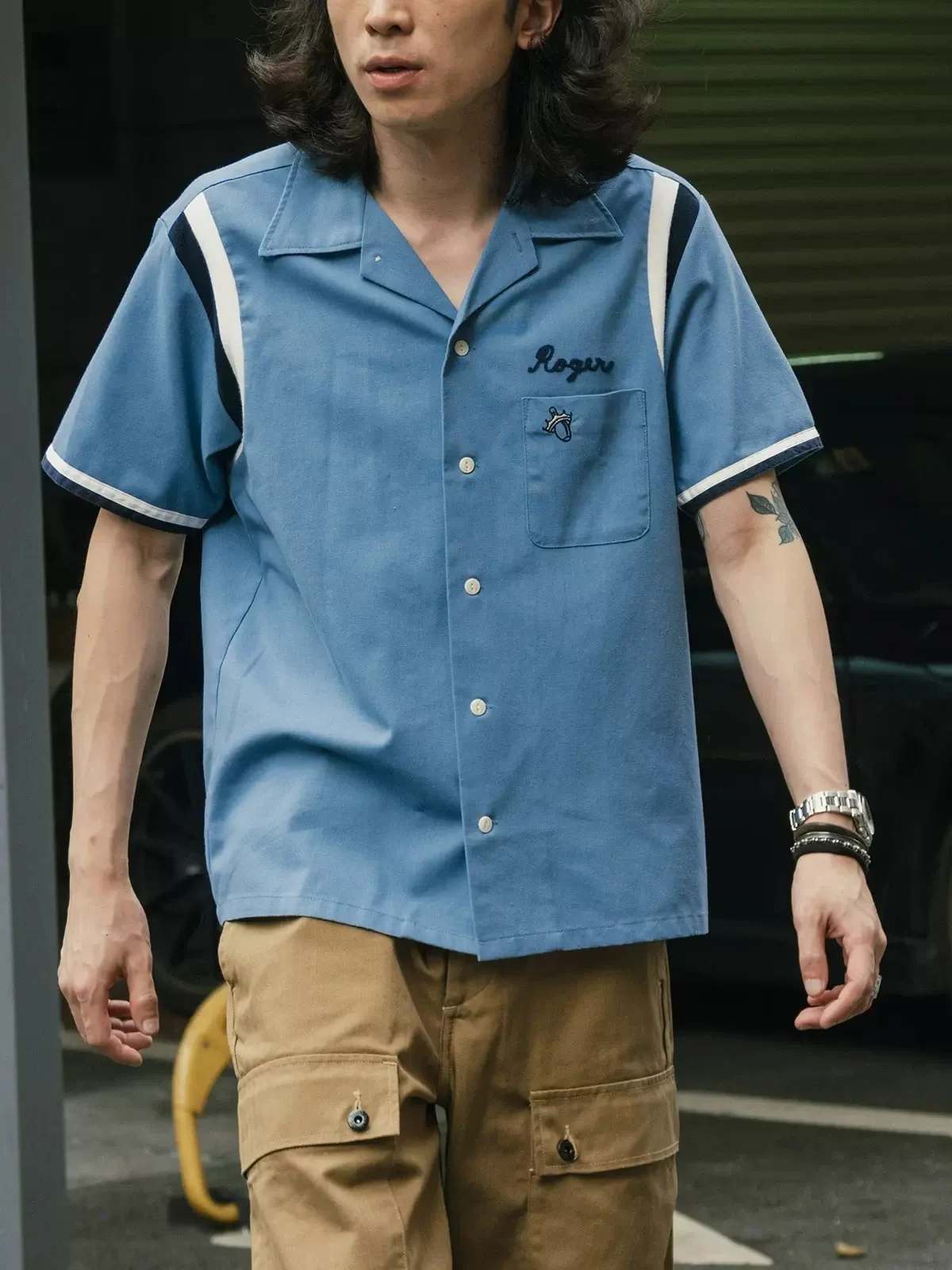Erkekler için Stok Olmayan Ret - Bowling Shirt Camp incelemesi ve fiyatı