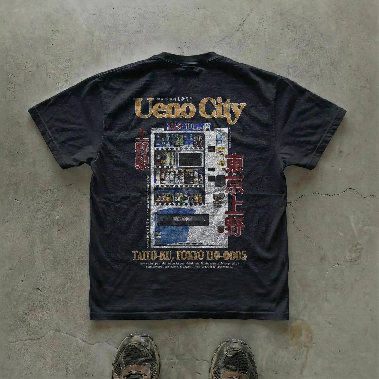 Ueno City Regular Fit Tişört T - Vintage Fashion In Tokyo incelemesi ve fiyatı