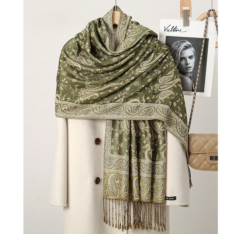Kadınlar İçin Bohem Kaju Desen - Vintage Fashion Hijab incelemesi ve fiyatı