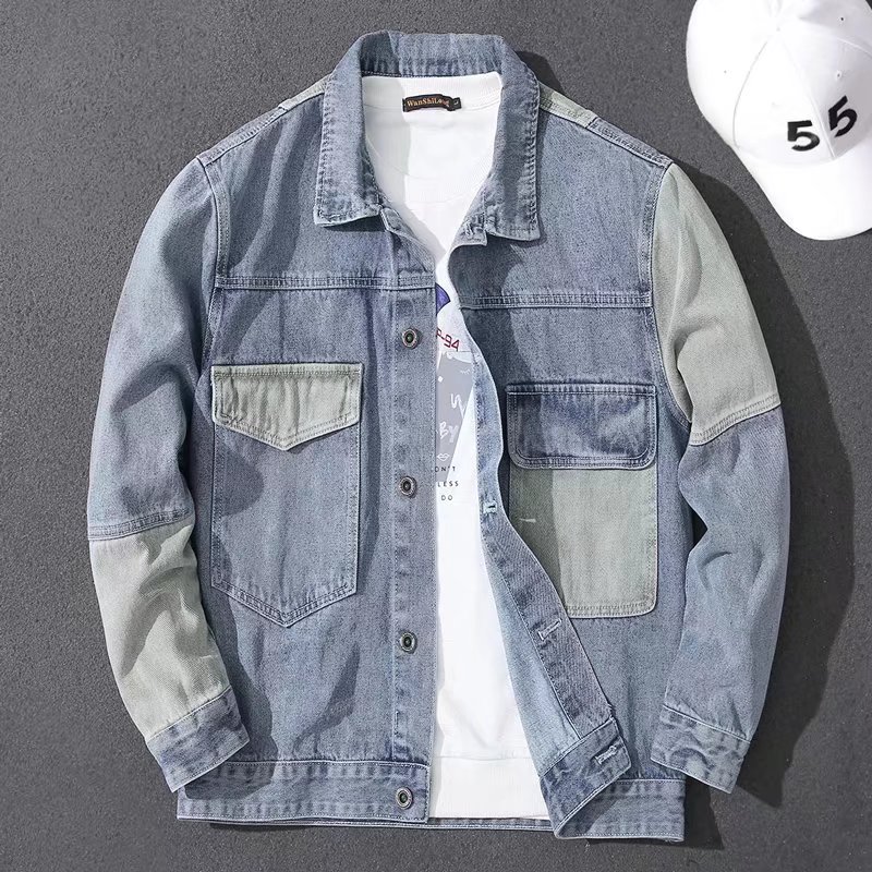 2026 erkek rahat büyük boy den - Patchwork Jean Jacket incelemesi ve fiyatı