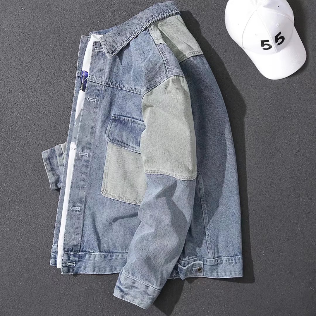 2026 erkek rahat büyük boy den - Patchwork Jean Jacket incelemesi ve fiyatı