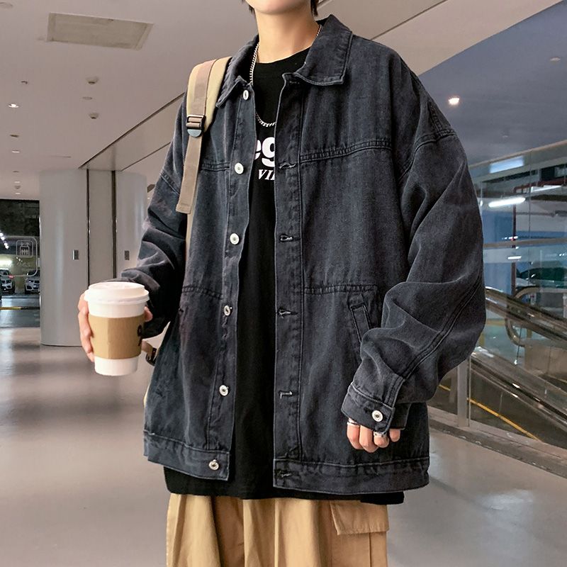 2025 Kış Erkek Kot Montları Gi - Patchwork Jean Jacket incelemesi ve fiyatı
