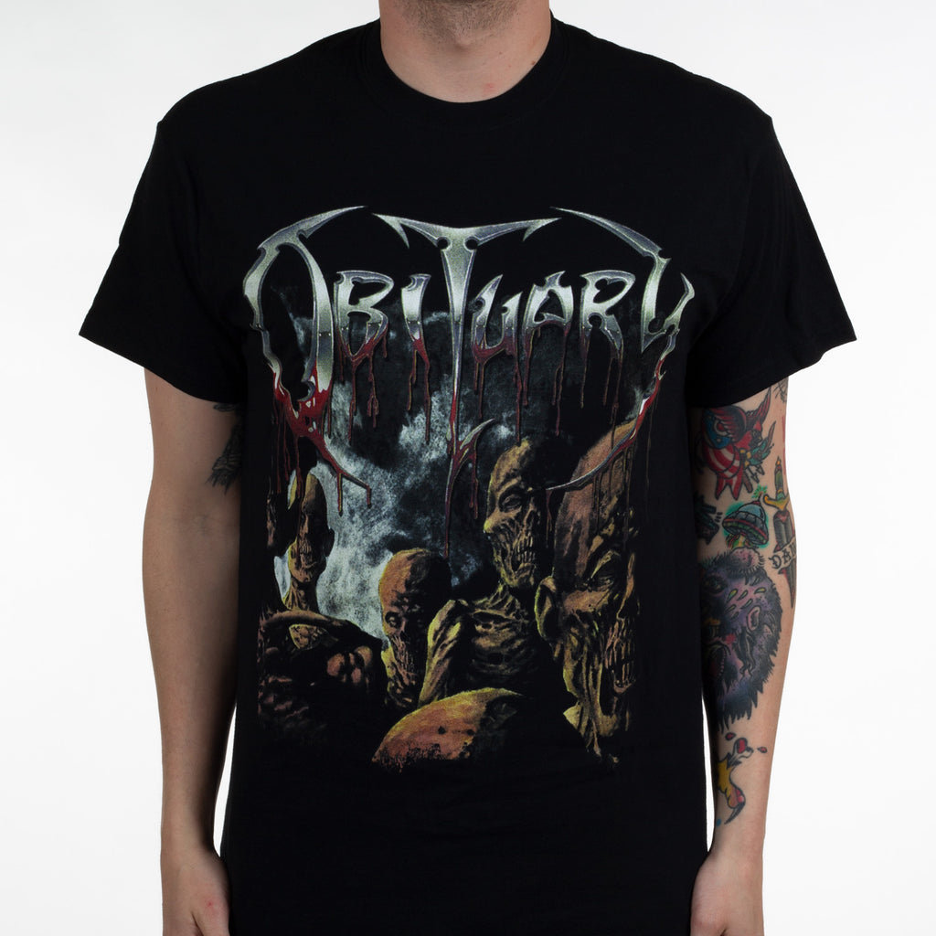 Obituary Band Grafik Pamuklu T - Vintage Fashion Obituaries incelemesi ve fiyatı