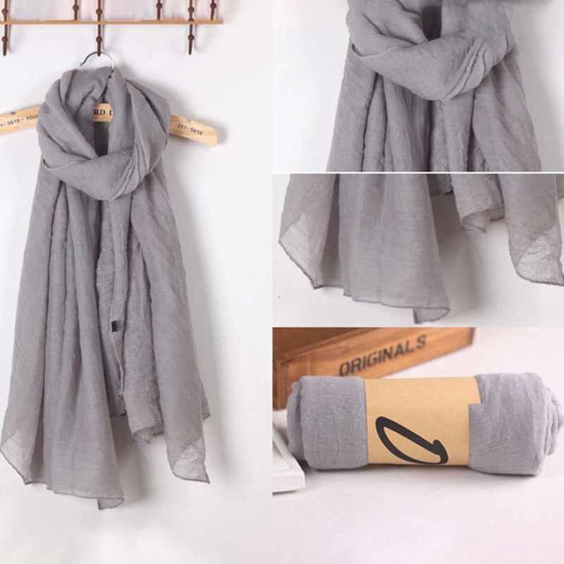 2020 moda yeni 16 renk kadın u - Vintage Fashion Hijab incelemesi ve fiyatı