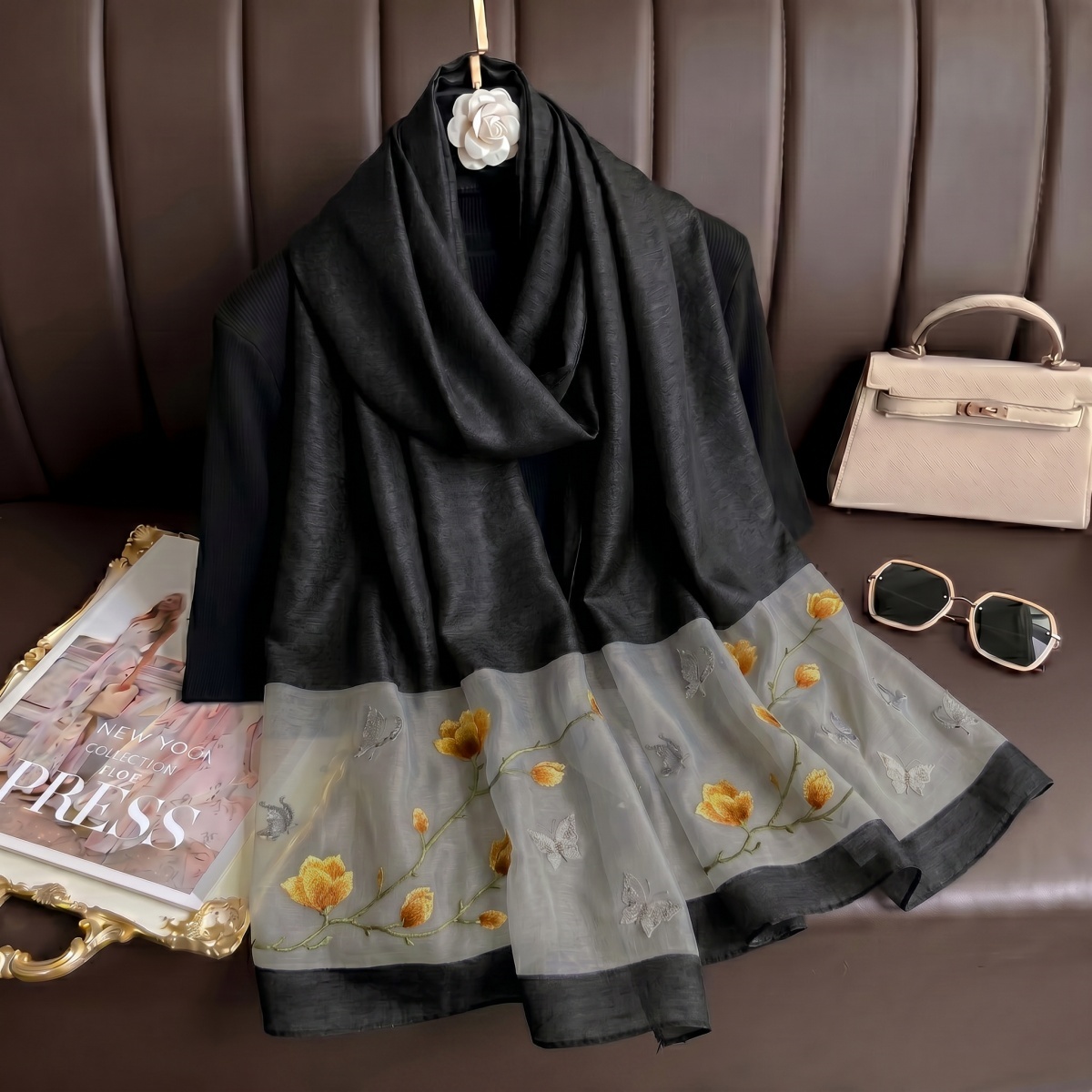 Eşarp Baskılı Başörtüsü Bandan - Vintage Fashion Hijab incelemesi ve fiyatı
