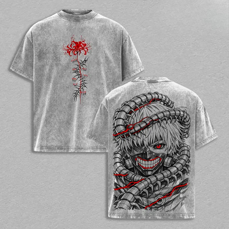 Manga Kaneki Ken Retro Tişört  - Vintage Fashion In Tokyo incelemesi ve fiyatı